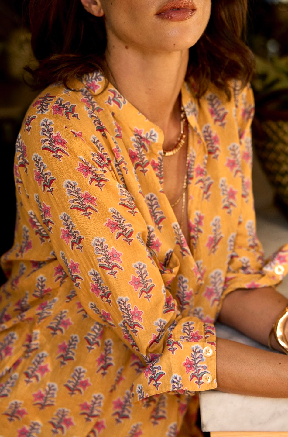 PEACH TUNIC