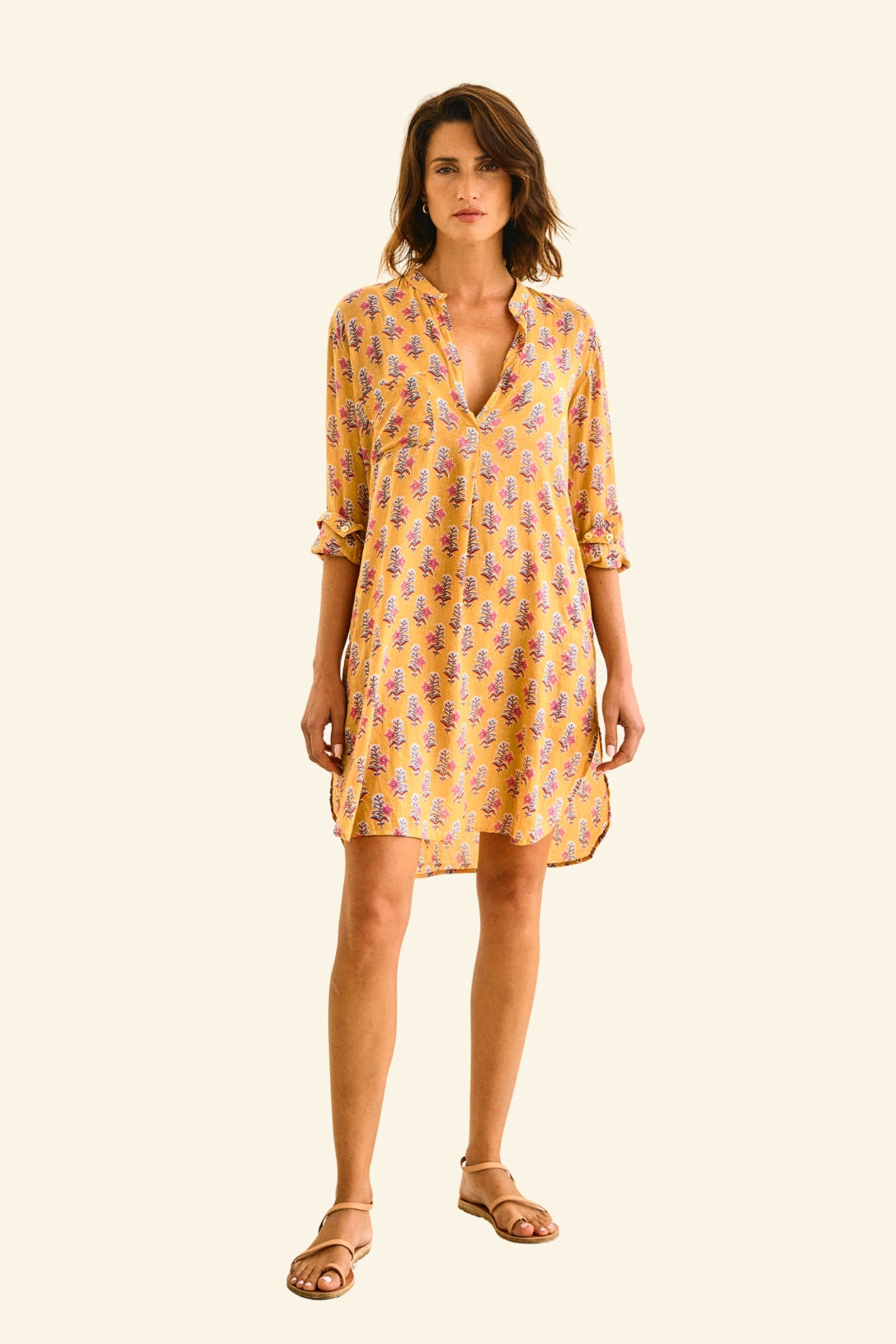 PEACH TUNIC