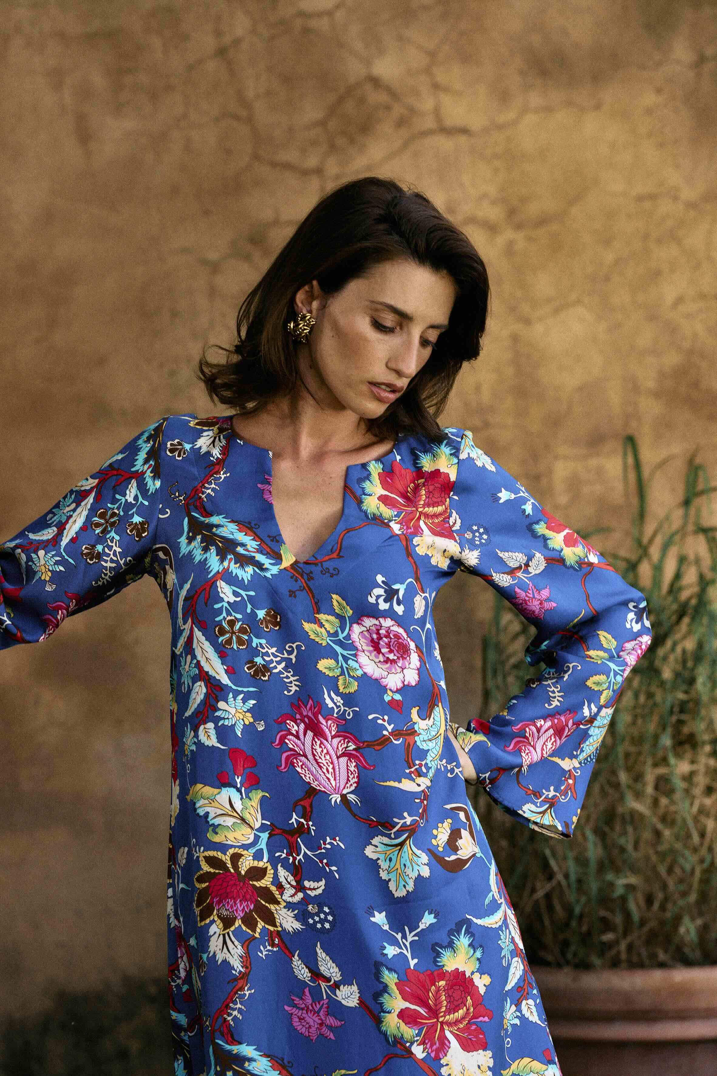 DAHLIA SILK DRESS
